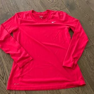 NIKE. Dri fit. Long sleeve. Medium. New.